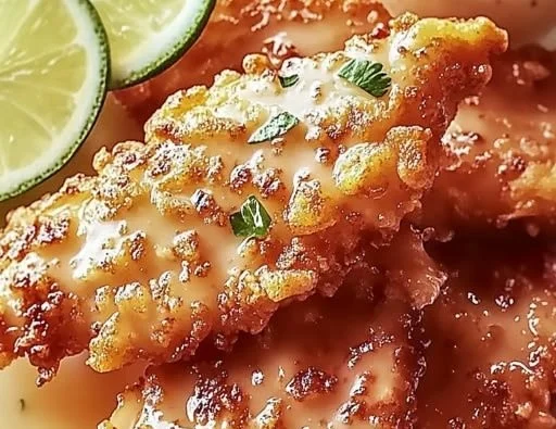 Crispy Malibu Chicken dish served with sides for a delicious family dinner