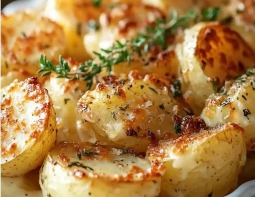Creamy Ruth's Chris potatoes recipe served on a plate.