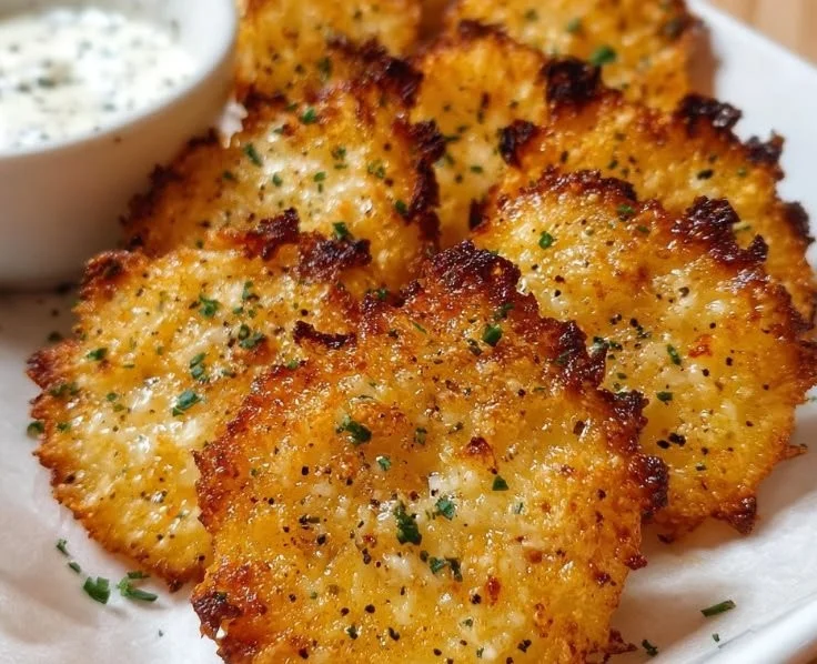 Delicious Cottage Cheese Crispy Chips for a healthy snack.