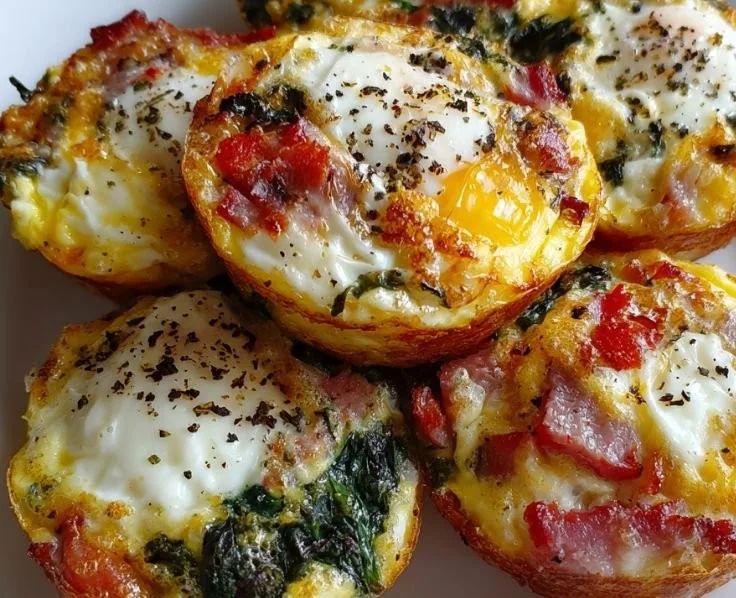 Delicious make-ahead egg muffins ready for meal prep and breakfast.
