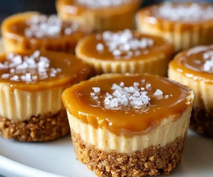 Delicious no-bake caramel cups ready for dessert