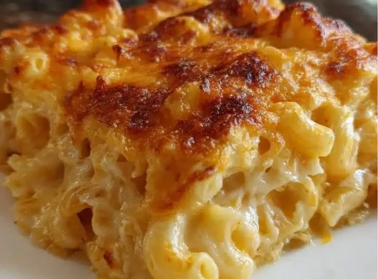 Delicious bowl of three-cheese mac and cheese ready in 30 minutes