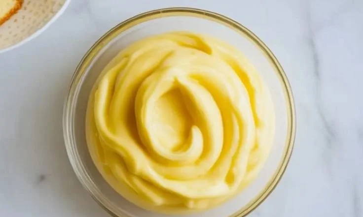 Delicious Lemon Cream Cheese Cake filled with zesty cream cheese filling