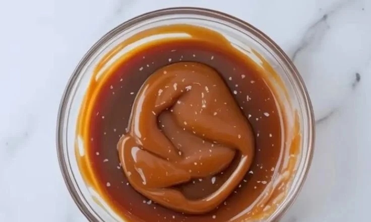 Delicious salted caramel cake filling recipe for baking enthusiasts